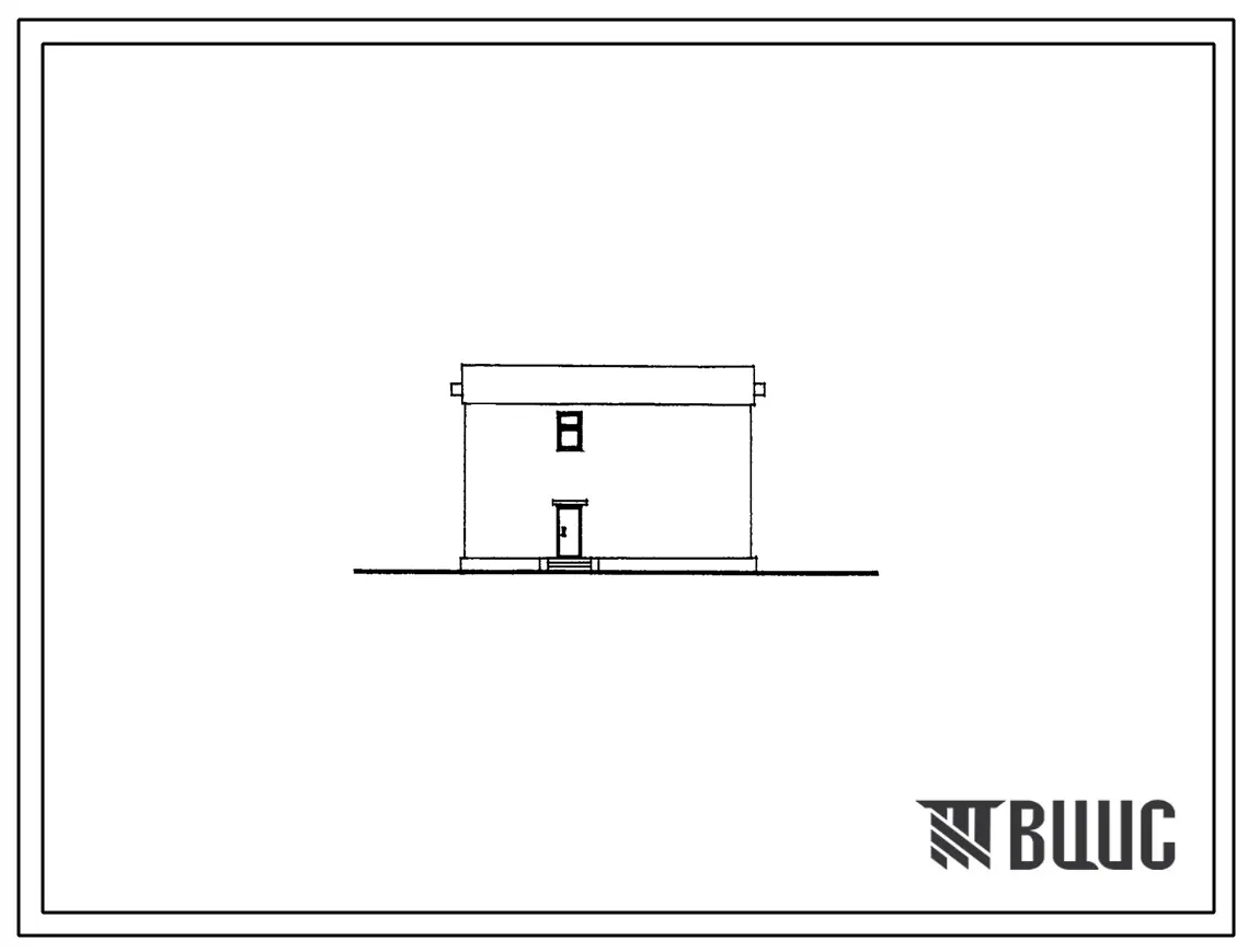 Типовой проект 144-227-2с.83 Одноквартирный жилой дом с пятикомнатной квартирой в двух уровнях.