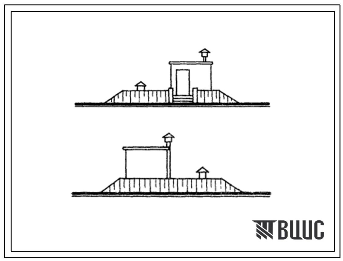 Типовой проект 817-203 Циркуляционная насосная станция (к комплекту оборудования КВО-8)