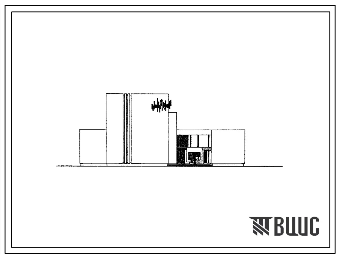 Типовой проект 264-12-204 Сельский дом культуры с залом на 400 мест. Для строительства в 1В климатическом подрайоне, 2 и 3 климатических районах