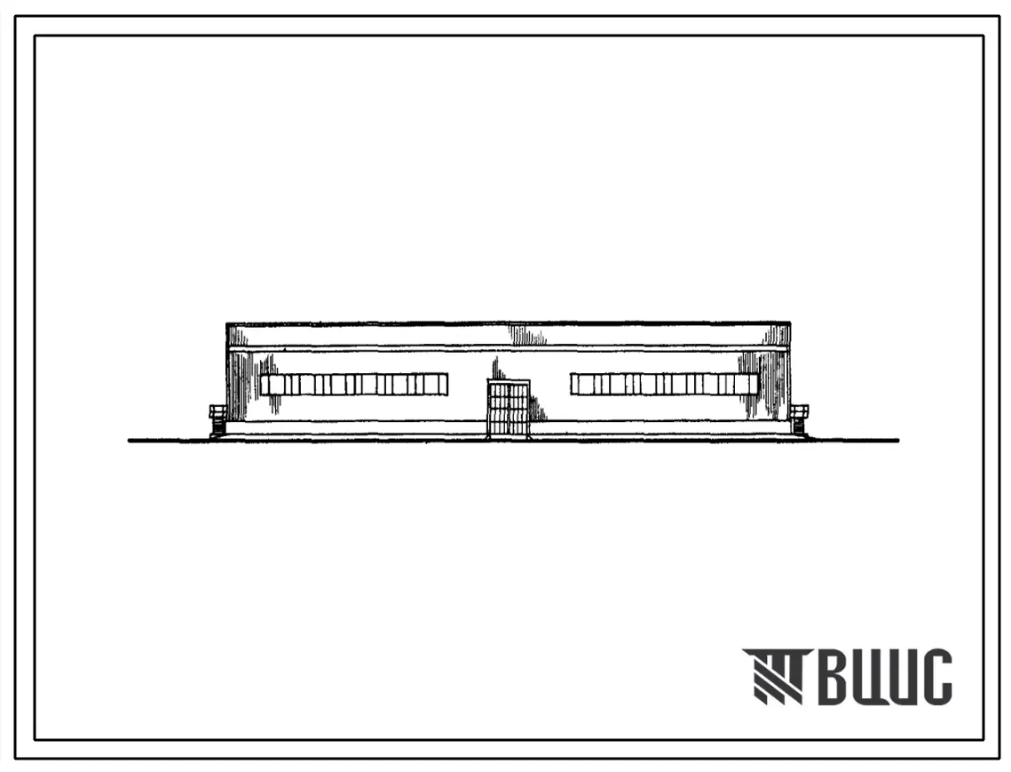 Типовой проект 705-1-112 Расходный полевой склад минеральных компонентов для производства торфоминеральноаммиачных удобрений емк. 1500 т.