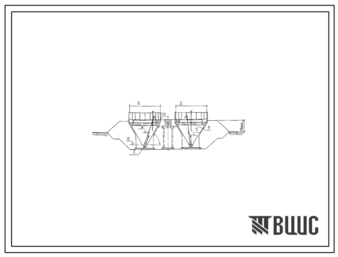 Типовой проект 902-2-479.90 Песколовки с круговым движением сточных вод производительностью 1400–10000 м3/сут
