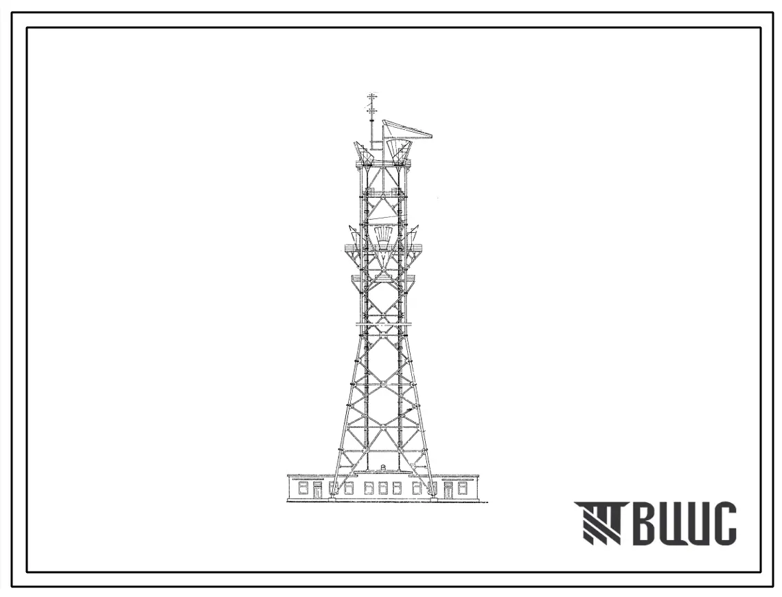 Типовой проект 603-22  Узловая радиорелейная станция на аппаратуре Р-600-2М . Дизельная электростанция.