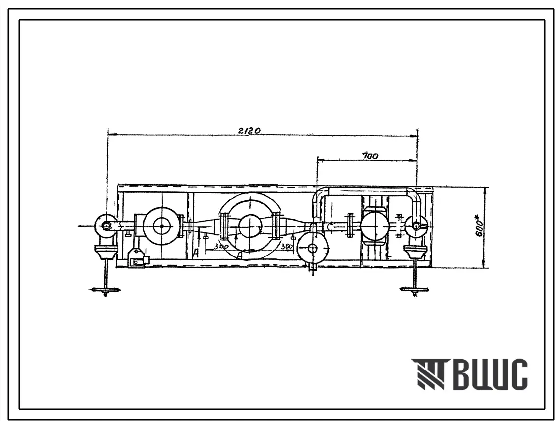 Проект Н7285 Стенд газоподготовки Ду50 (ГРУ-40)