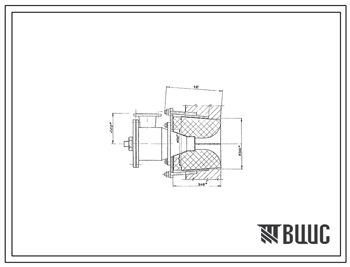 Проект Н7317 Блок горелочный ГППВ-4