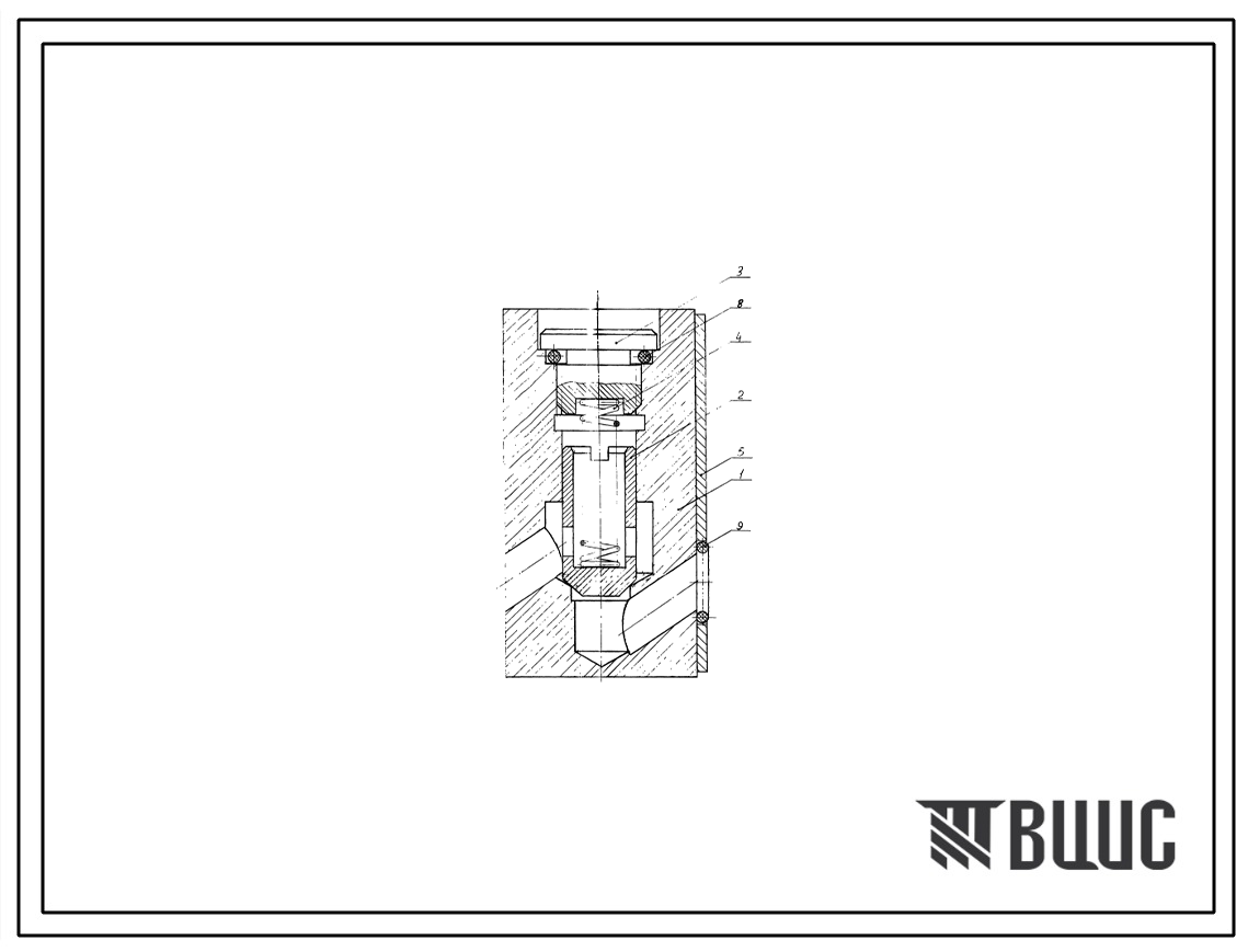 Шифр КОМ102.00.000 Клапан обратный КОМ102.00.000