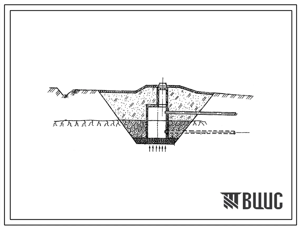 Типовой проект 820-4-3 Каптаж родников с дебитом от 10 до 15 л/с