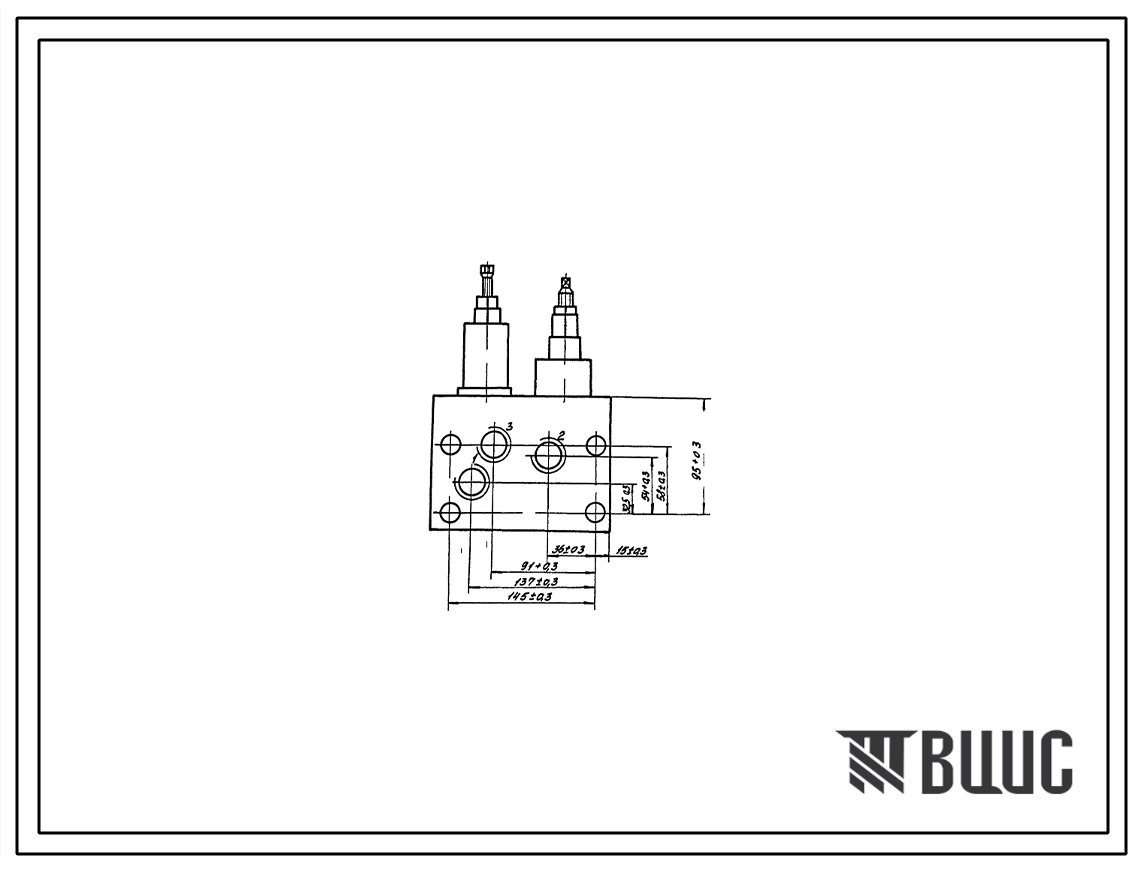 Шифр ТУ2-053-1776-86 Гидропанели разделительные типа Г53-3М 