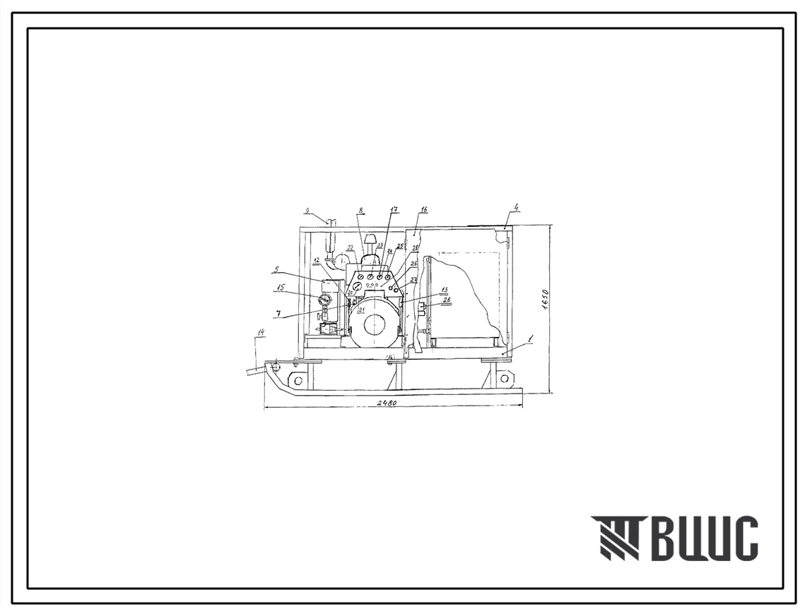 Шифр С400Д2 25.80.55 УХЛ-1 Гидропривод С400Д2 25.80.55 УХЛ-1
