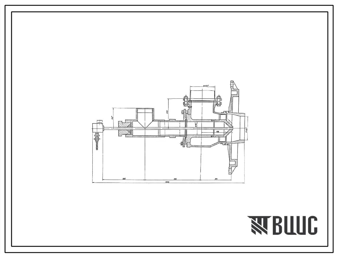 Проект Н7169 Горелка дутьевая унифицированная ГДУ-160