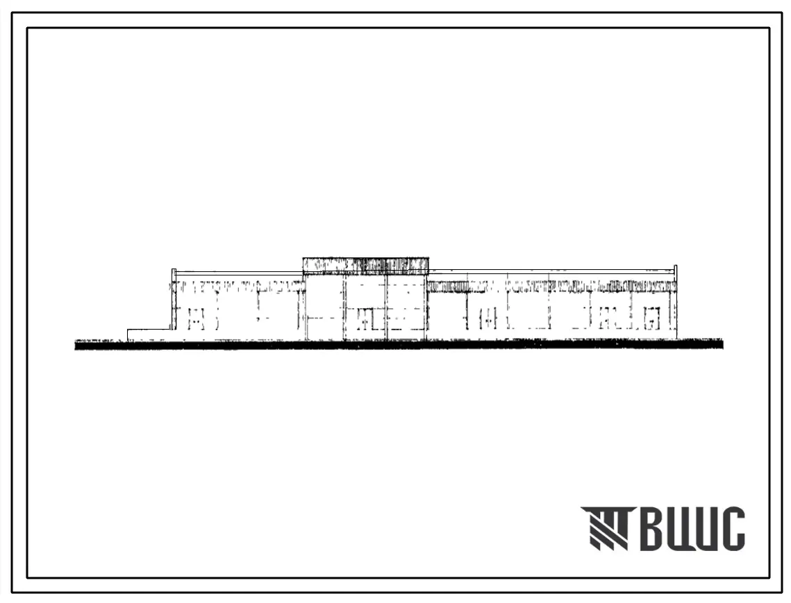Типовой проект 701-1-29с Общетоварный склад для хранения продовольственных и непродовольственных товаров площадью 2500 м?.