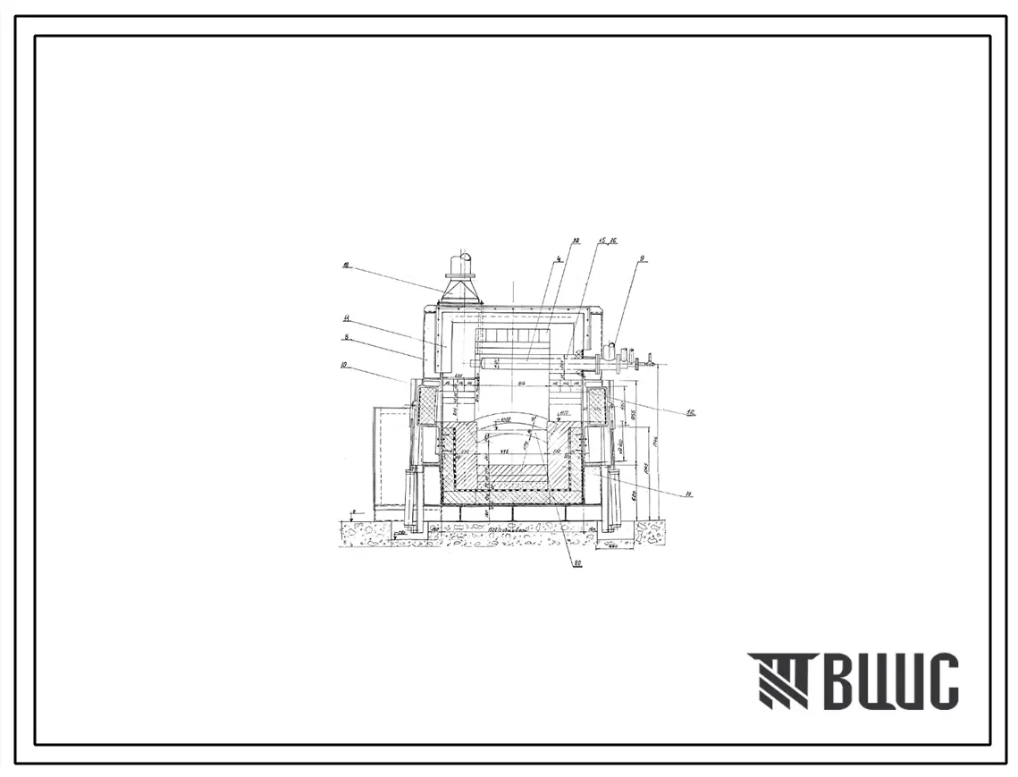 Проект 36374 Печь для нормализации стержней с одновременным получение защитного алюминиевого покрытия