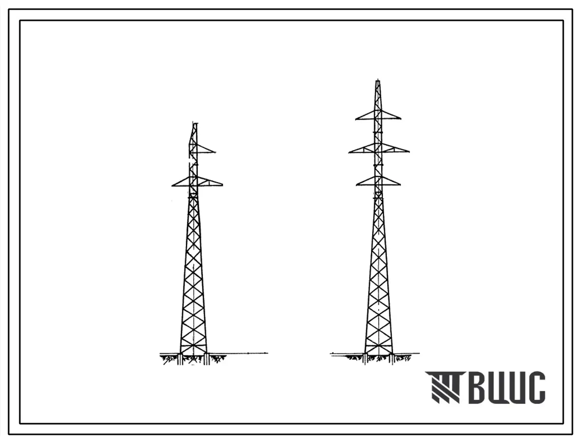 Серия 3.407-29  Анкерно-угловые сварные металлические опоры воздушных линий электропередач напряжением 110 кв на базе унифицированных промежуточных опор. Материалы для проектирования.