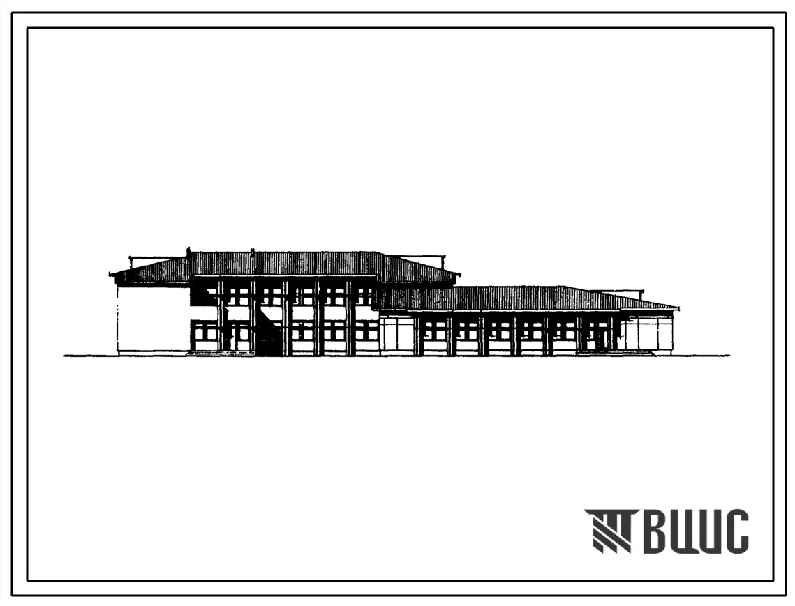 Типовой проект 263-12-263.86 Общественный центр сельского населенного пункта