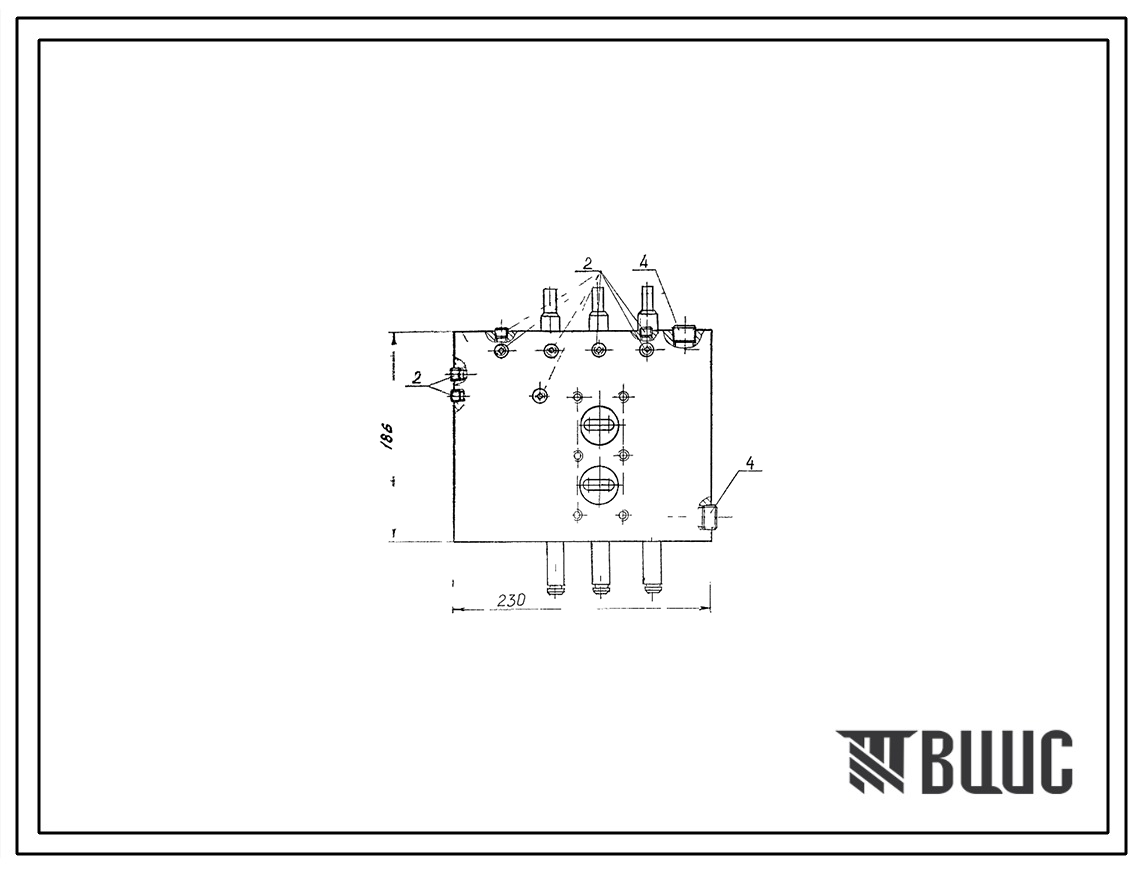 Шифр МР100.3.020 Корпус в сборе МР100.3.020