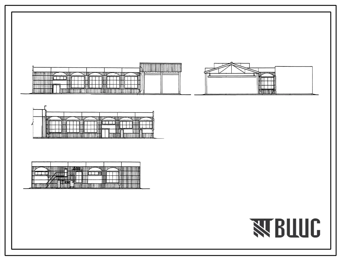 Типовой проект 409-15-116.89 Производственный корпус ПМК по электромонтажным работам с годовым объемом работ 2,0 млн.руб