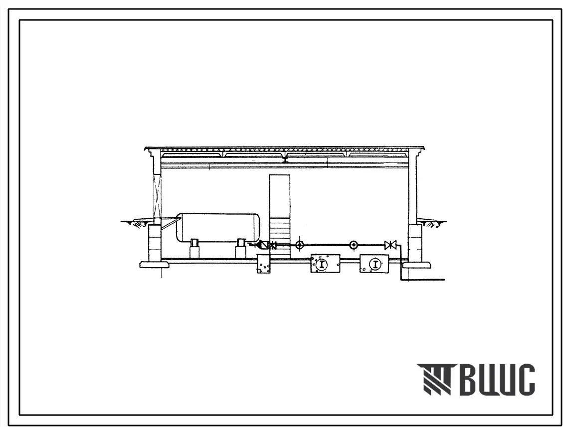 Типовой проект 901-2-54 Автоматические насосные станции противопожарного водоснабжения производительностью 600, 800 и 1000 м3/час для спринклерных, дренчерных и специальных установок высокого давления.