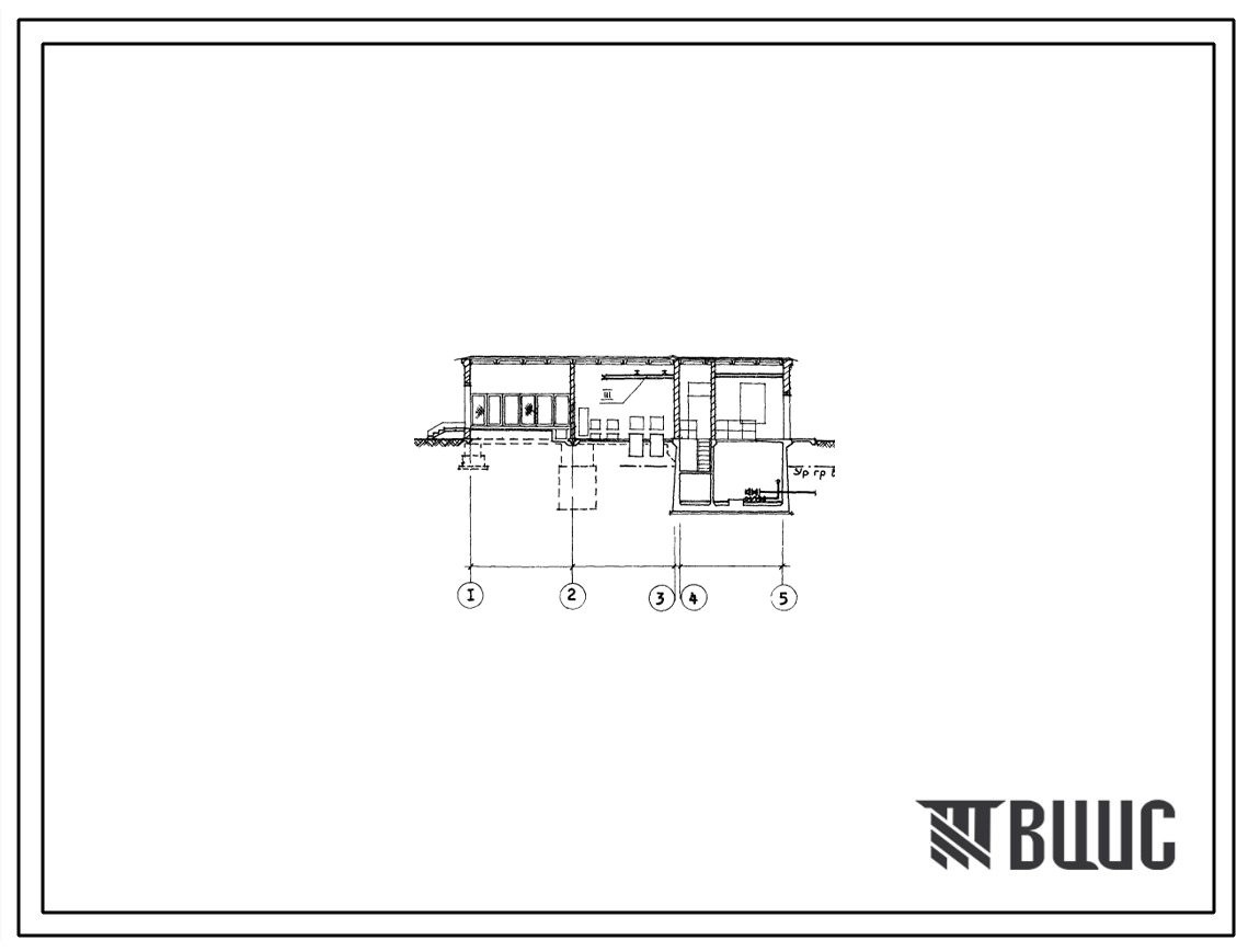 Типовой проект 902-2-147 Насосная станция при нефтеловушках на 2 насоса 5НКЭ-5х1 для перекачки нефтепродуктов. Полный проект.