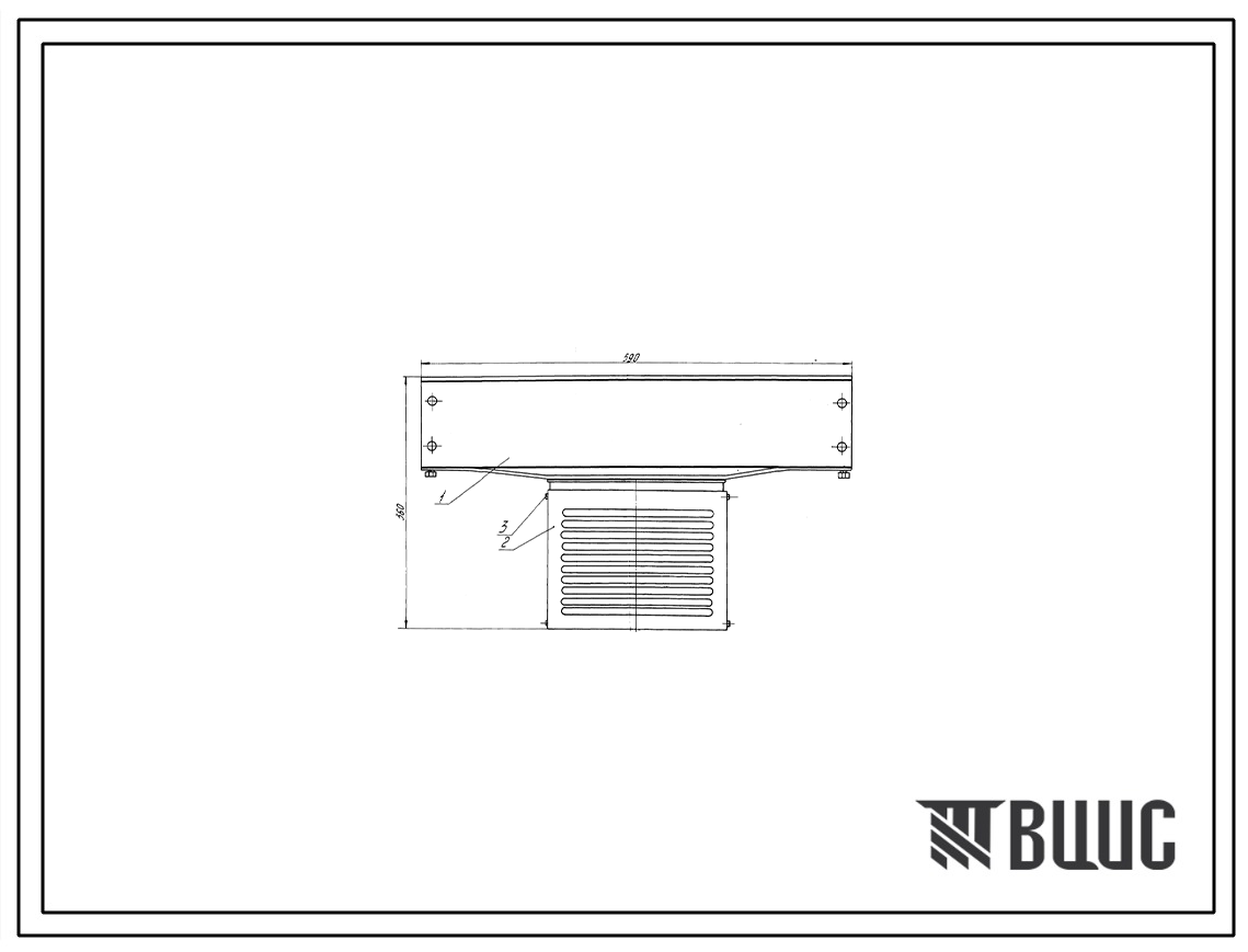 Шифр Г44-24-01Б Воздушный теплообменник  Г44-24-01Б