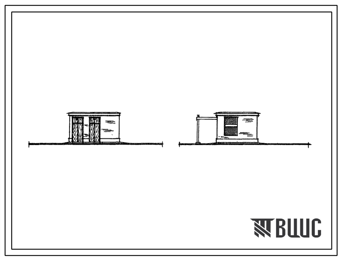 Типовой проект 902-1-61 Канализационная насосная станция производительностью 6 - 86 куб. м/ч при глубине заложения подводящего коллектора 3,8 м