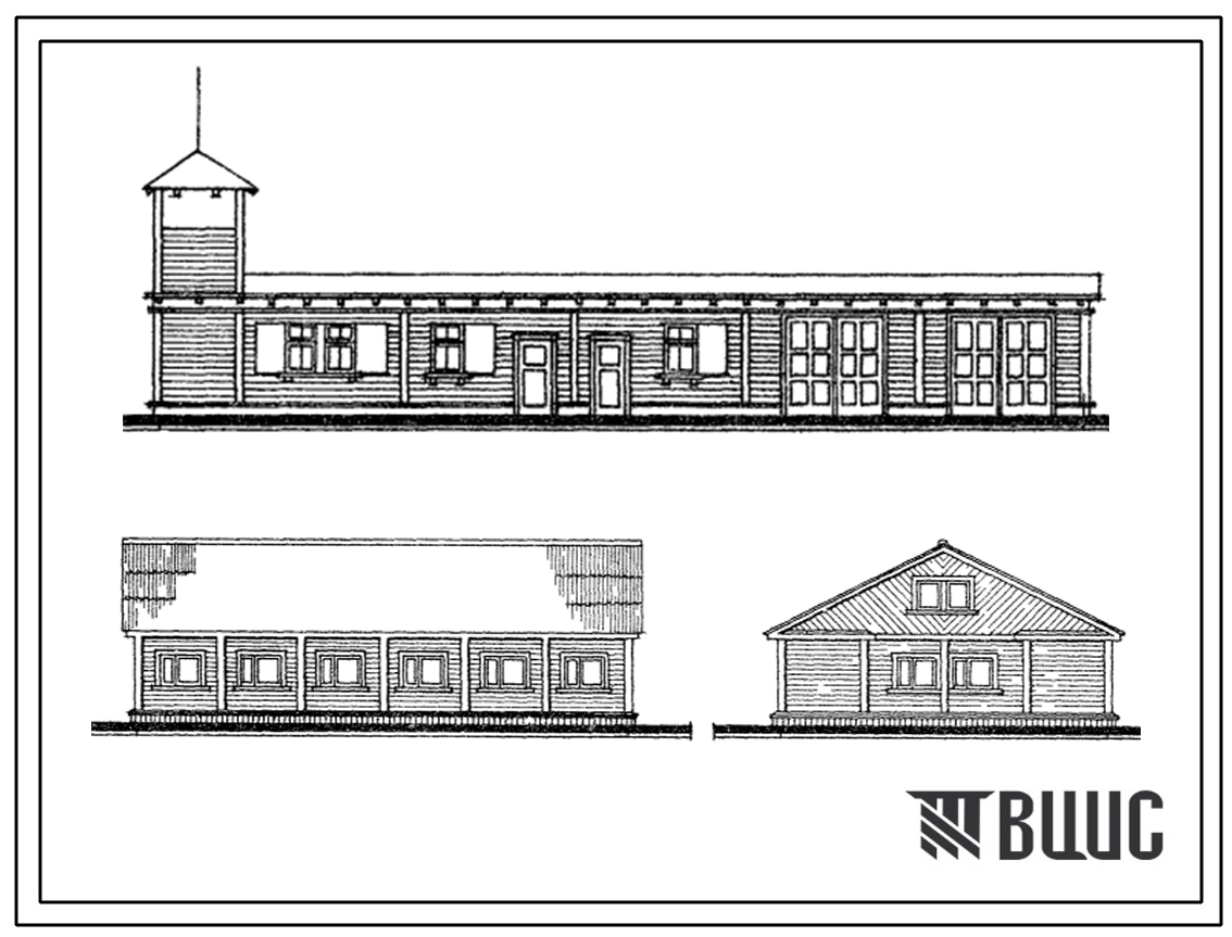 Типовой проект 401-2-7 Полевая производственная база для участка добычи фрезерного торфа с годовой программой до 150 тыс.т (вариант на торфяной залежи).