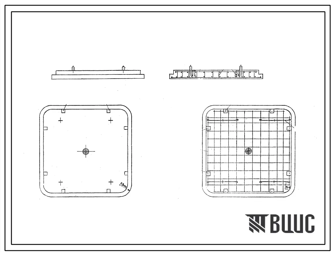Шифр МФ-201 Малые архитектурные формы для магистралей и площадей г. Москвы (1983 г.)