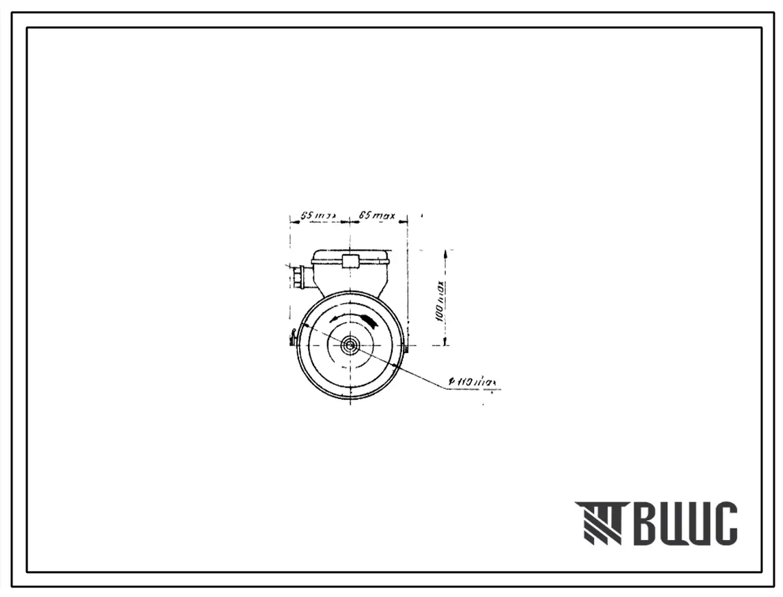 Шифр БФРИ.520105.00 ТО Двигатель БФРИ.520105.00