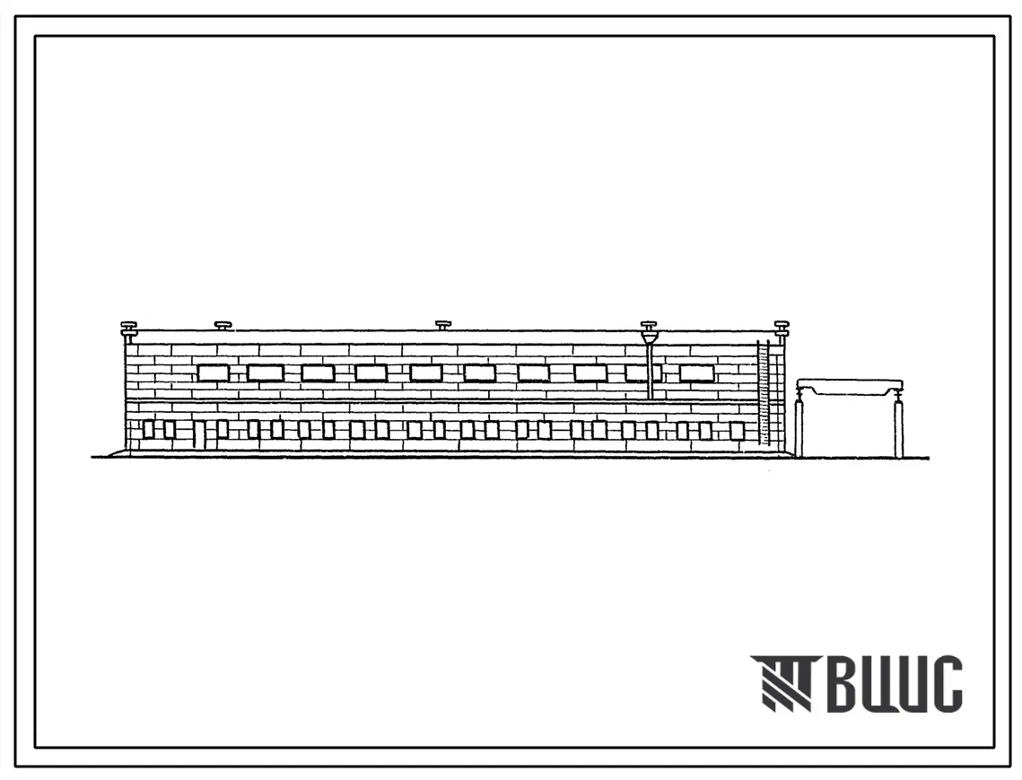 Типовой проект 5-01-309  Локомотиво-вагонное депо колеи 1524 мм на 15 тепловозов или 20 электровозов на 150 вагонов (4 стойла).