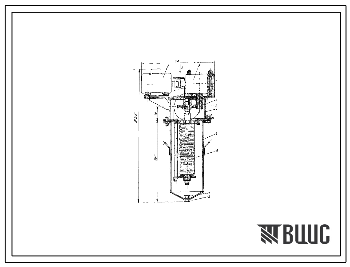 Шифр ФЩ80А Фильтр жидкой смазки ФЩ80А