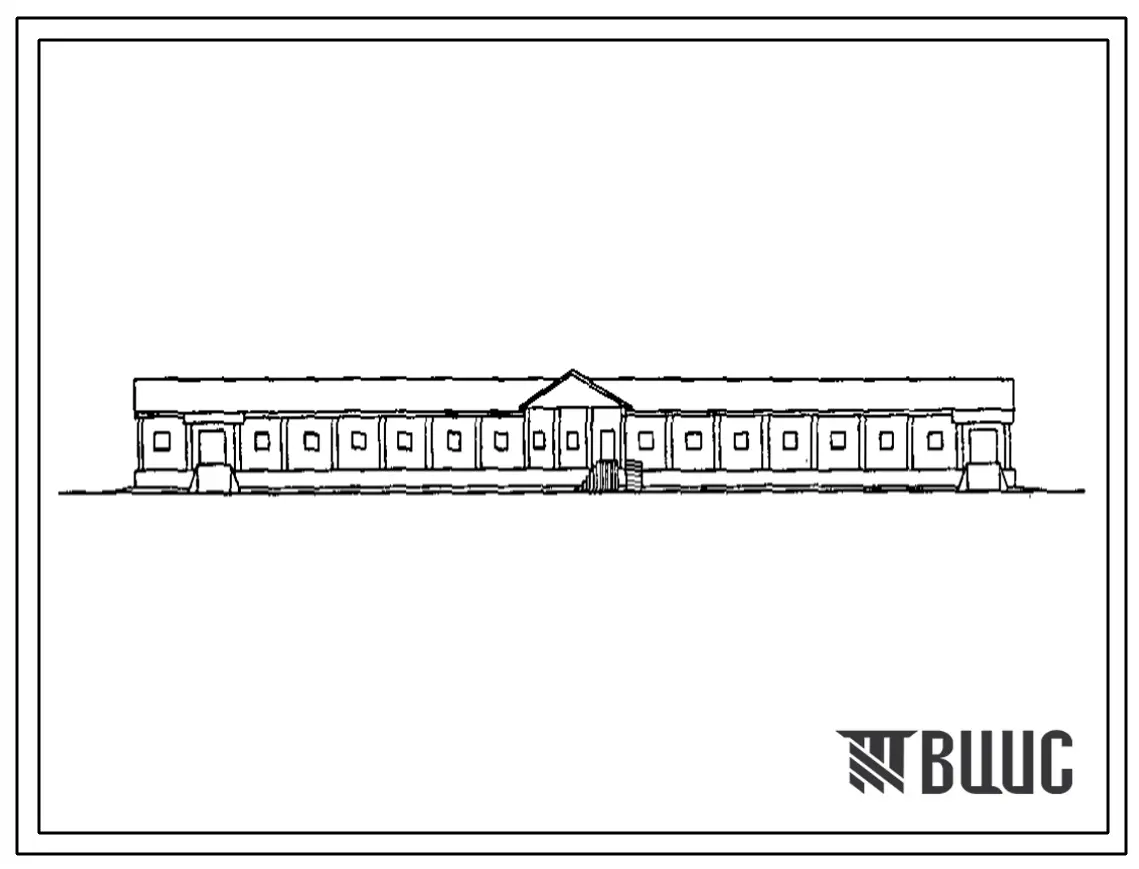 Типовой проект 801-2-31м.83 Коровник на 100 коров молочного направления. Для районов Крайнего Севера. Содержание – привязное. Доение - в молокопровод. Раздача кормов – мобильная. Удаление навоза – транспортерами. Размеры: коровника - 9,6x86,4 м; молочного