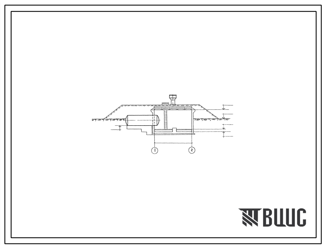 Типовой проект 901-2-25 Пневматическая насосная станция хозяйственно-противопожарного водоснабжения производительностью 100 м.куб/час