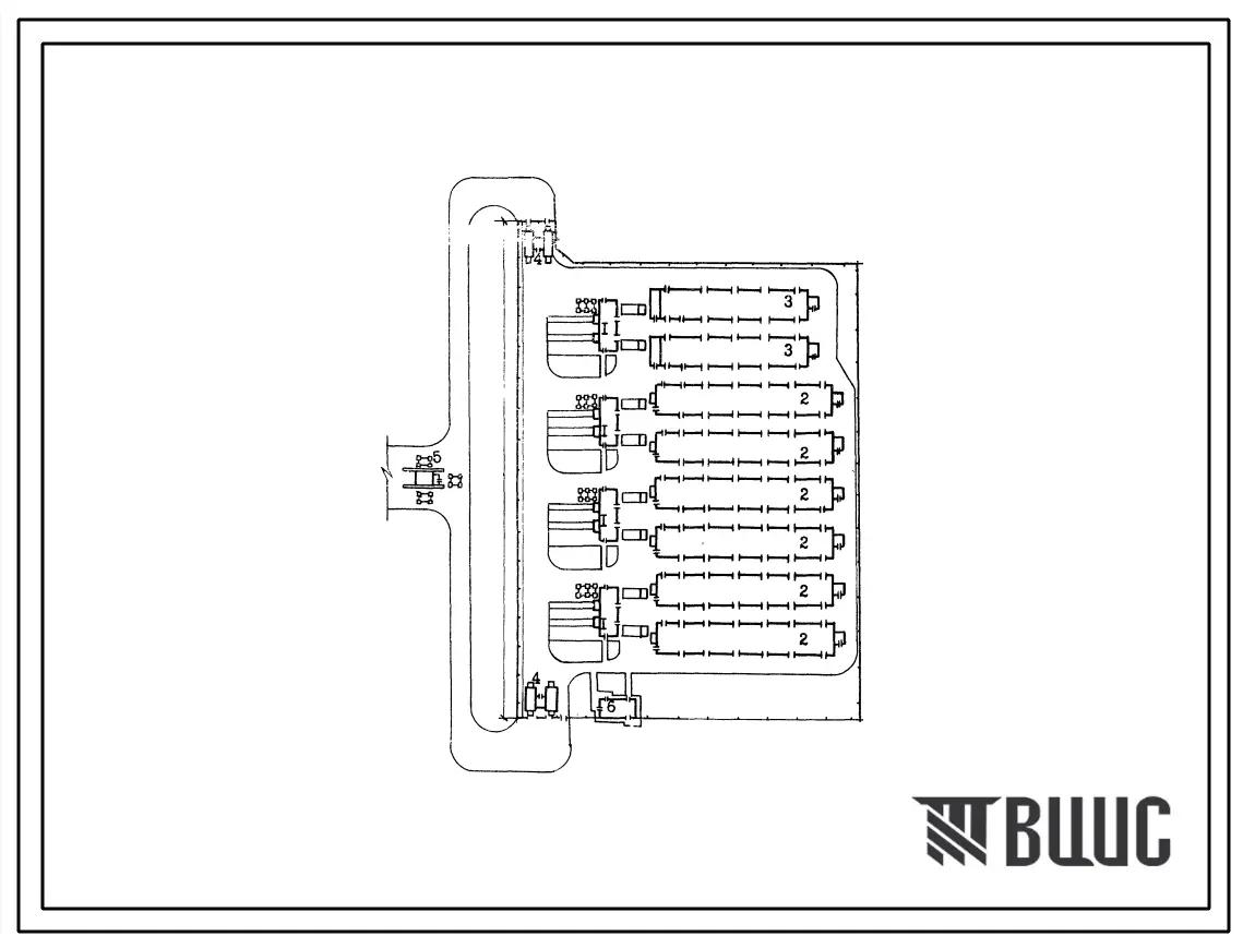Типовой проект 812-01-36 Пункт обработки и хранения семян зерновых культур мощностью 20000 т в сезон (для зон с влажностью семян до 16 %).