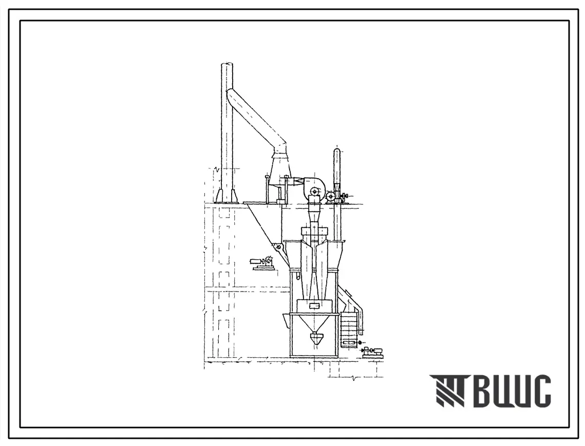 Типовой проект 406-9-31 Сушило для песка в кипящем слое производительностью 10 т/час на газе и мазуте