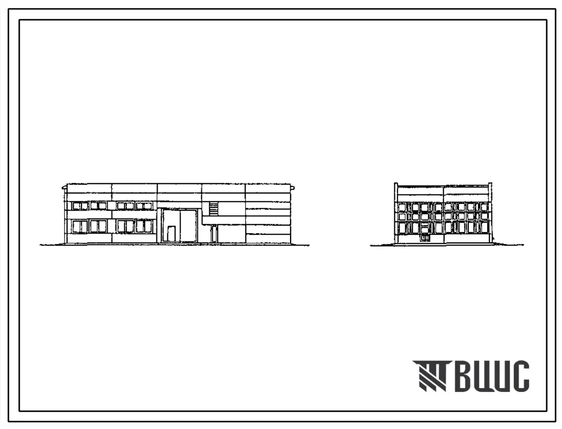 Типовой проект 816-2-44.88 Здание мойки, диагностики и окраски сельхозмашин центральной ремонтной мастерской для хозяйств с парком 150 и 250 тракторов. Предназначено для проведения работ по наружной мойке, окраске, диагностике и технологического обслужива