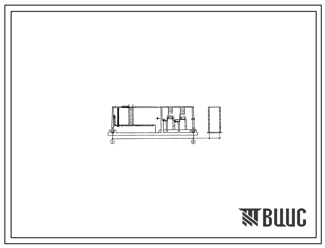 Типовой проект 902-2-416.86 Очистные сооружения для сточных вод от мойки автомобилей производительностью 1,5 л/с (конструкции сборные железобетонные)