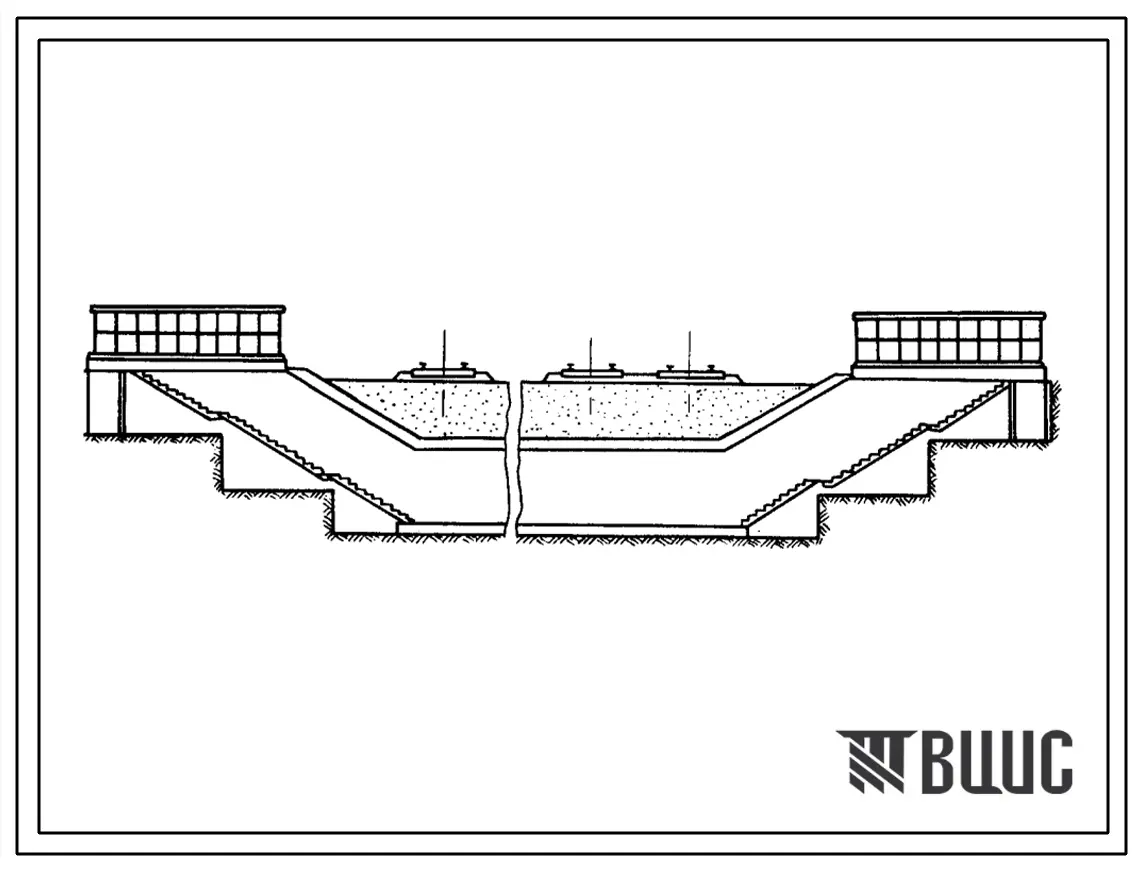 Серия 3.501-117 Пешеходные тоннели шириной 3,0 м под железнодорожными путями, сооружаемые закрытым способом. Материалы для проектирования.