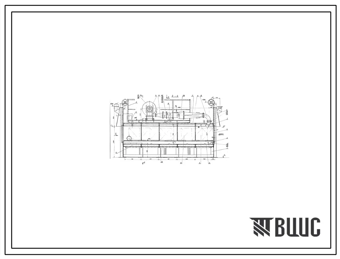 Проект 38637 Печь отпускная толкательная размеры пода 0,6х4.35 м, на газе