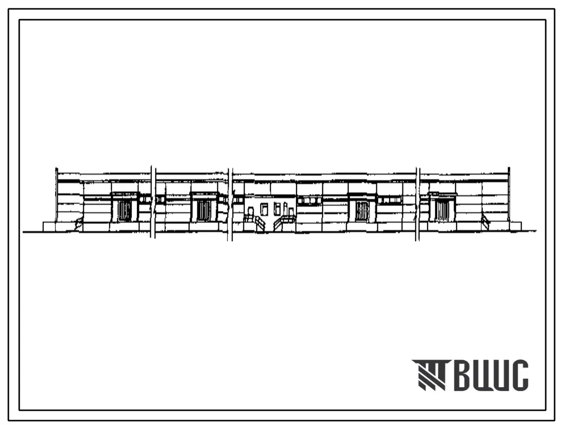 Типовой проект 709-9-112.91 Склад прирельсовый для переработки 200 тыс. т в год тарных и штучных грузов