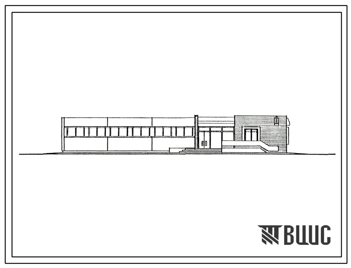 Типовой проект 503-4-42.86 Станция обслуживания легковых автомобилей на 3 поста (Дорожная)