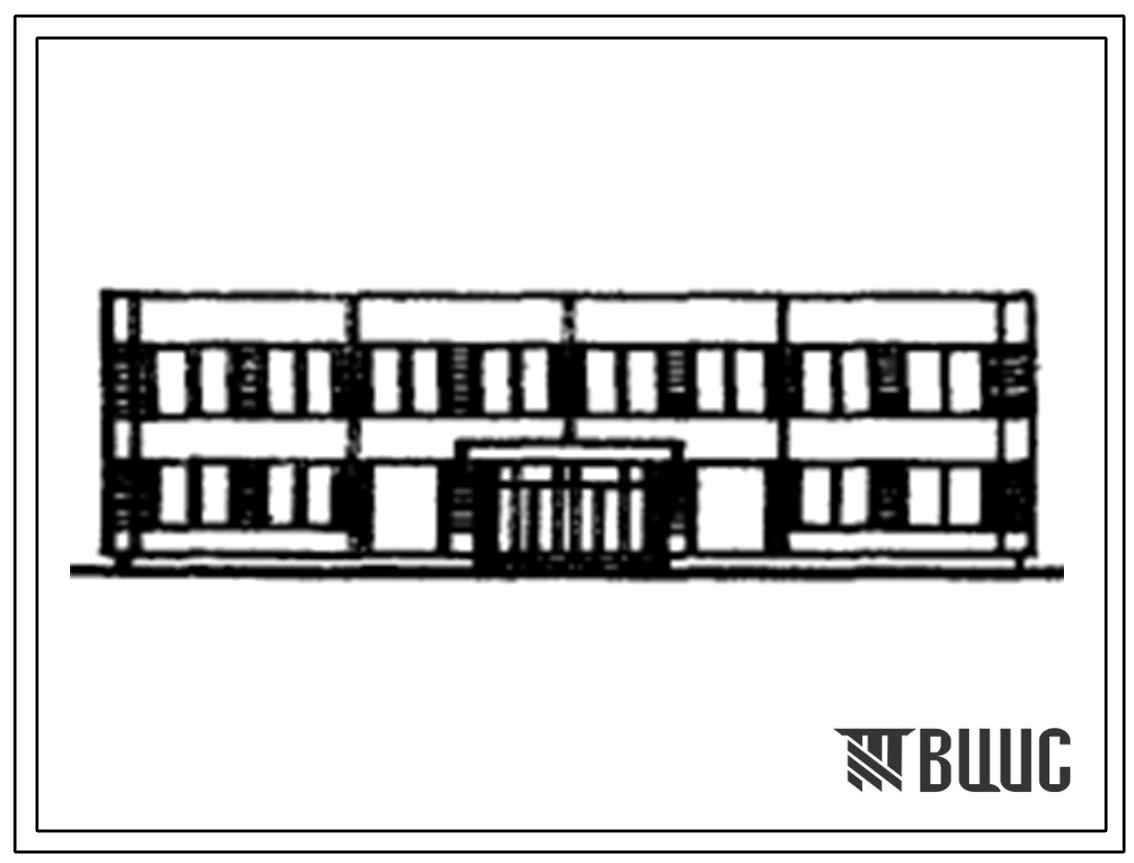 Типовой проект 282-1-172 Унифицированное типовое здание службы быта УТЭСБ-6.