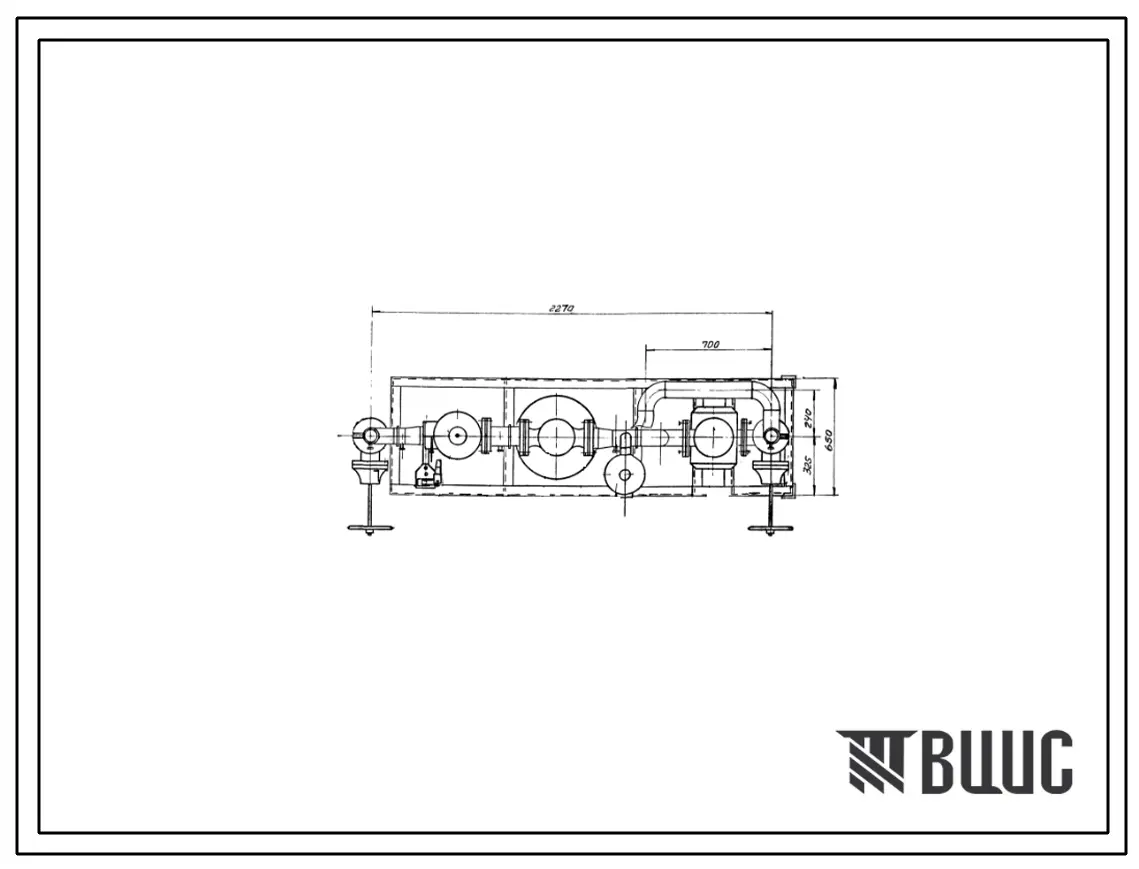 Проект Н7286 Стенд газоподготовки Ду80 (ГРУ-100)