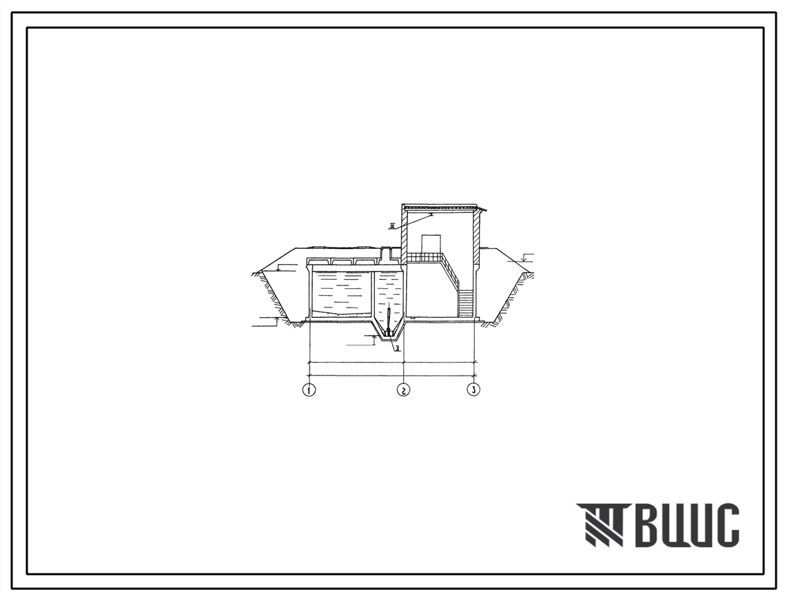 Типовой проект  901-3-154 Сооружения для повторного использования воды после промывки фильтров для станции очистки воды поверхностных источников с содержанием взвешенных веществ до 2500 мг/л производительностью 1,6–3,2 тыс. м3/сут