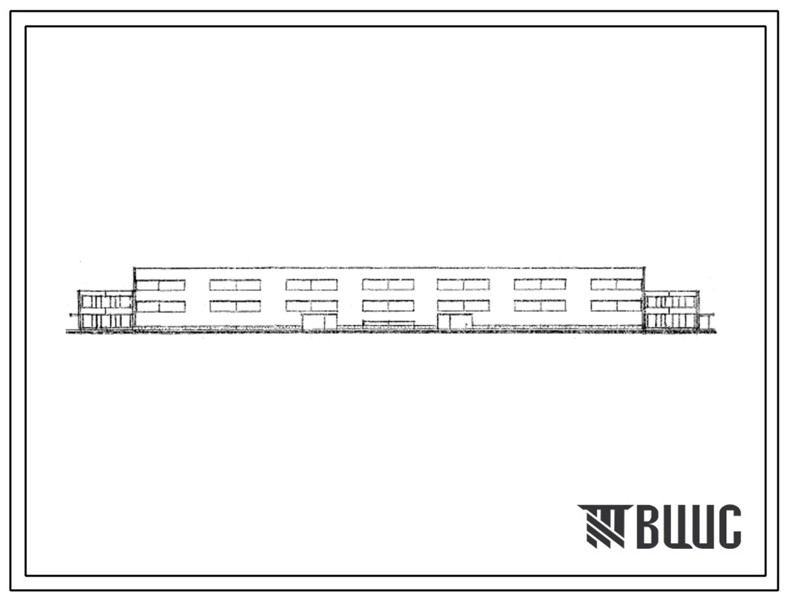 Типовой проект 709-2-4 Склад промышленной продукции и материалов емкостью 3,0 тыс. т прирельсовый, механизированный, отапливаемый.