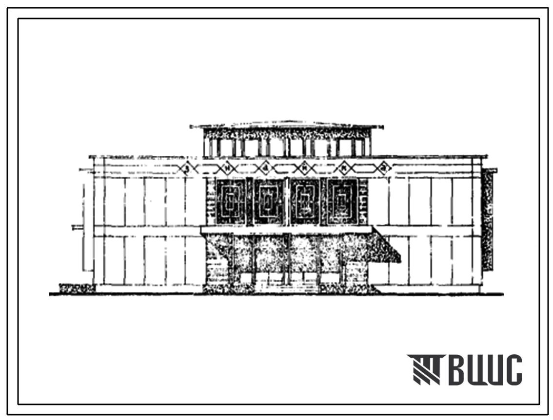 Типовой проект 262-15-43с Детская библиотека на 50 тыс. единиц хранения с 60 читательскими местами. Для строительства в 4А и 4Г климатических подрайонах сейсмичностью 7 и 8 баллов
