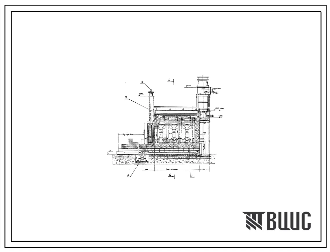 Проект 39126 Печь нагревательная с выкатным подом размерами 1,65х3,48 м, на газе
