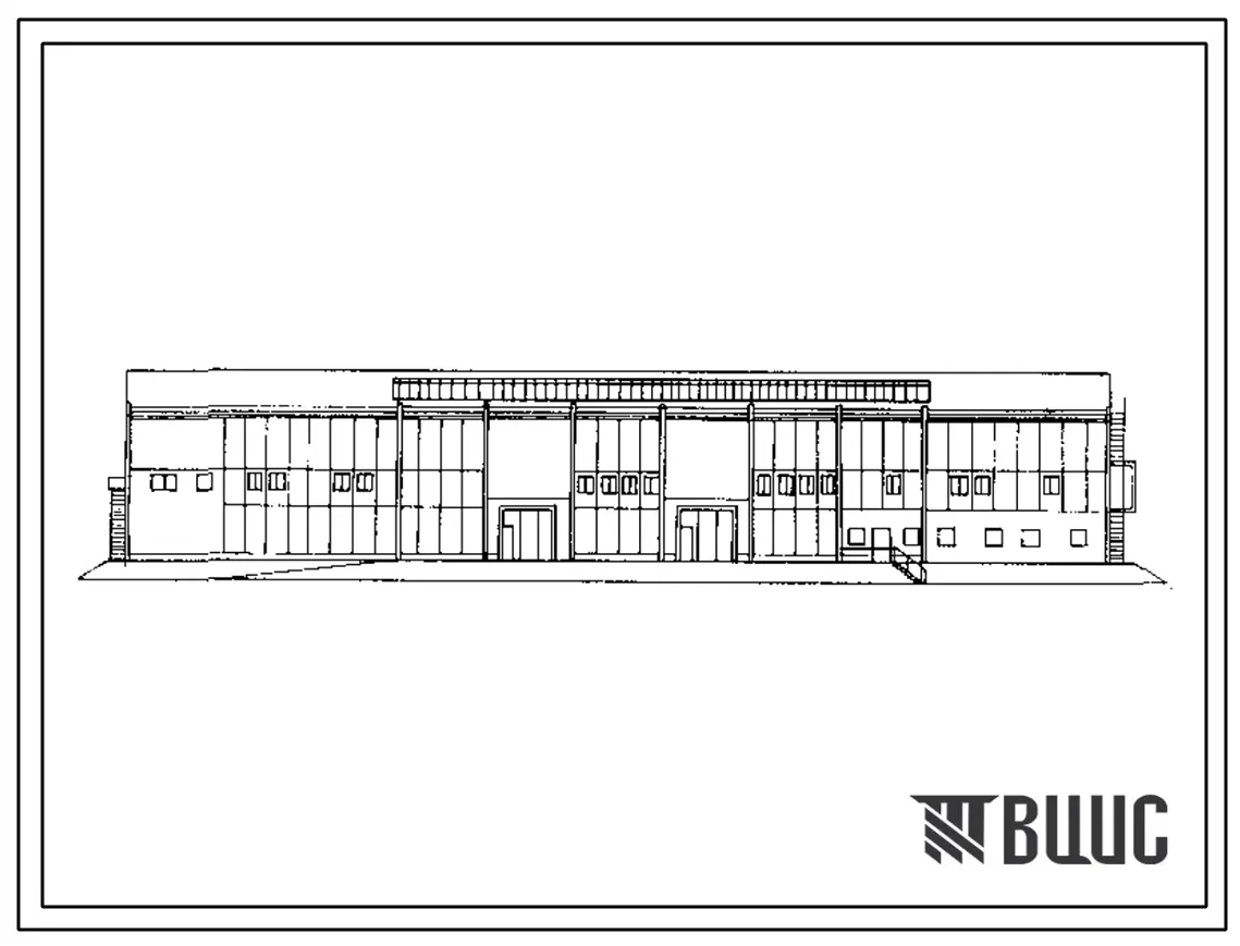 Типовой проект 709-9-39.85 Склад для хранения резинотехнических изделий емкостью 700 т (из клееных деревянных конструкций)