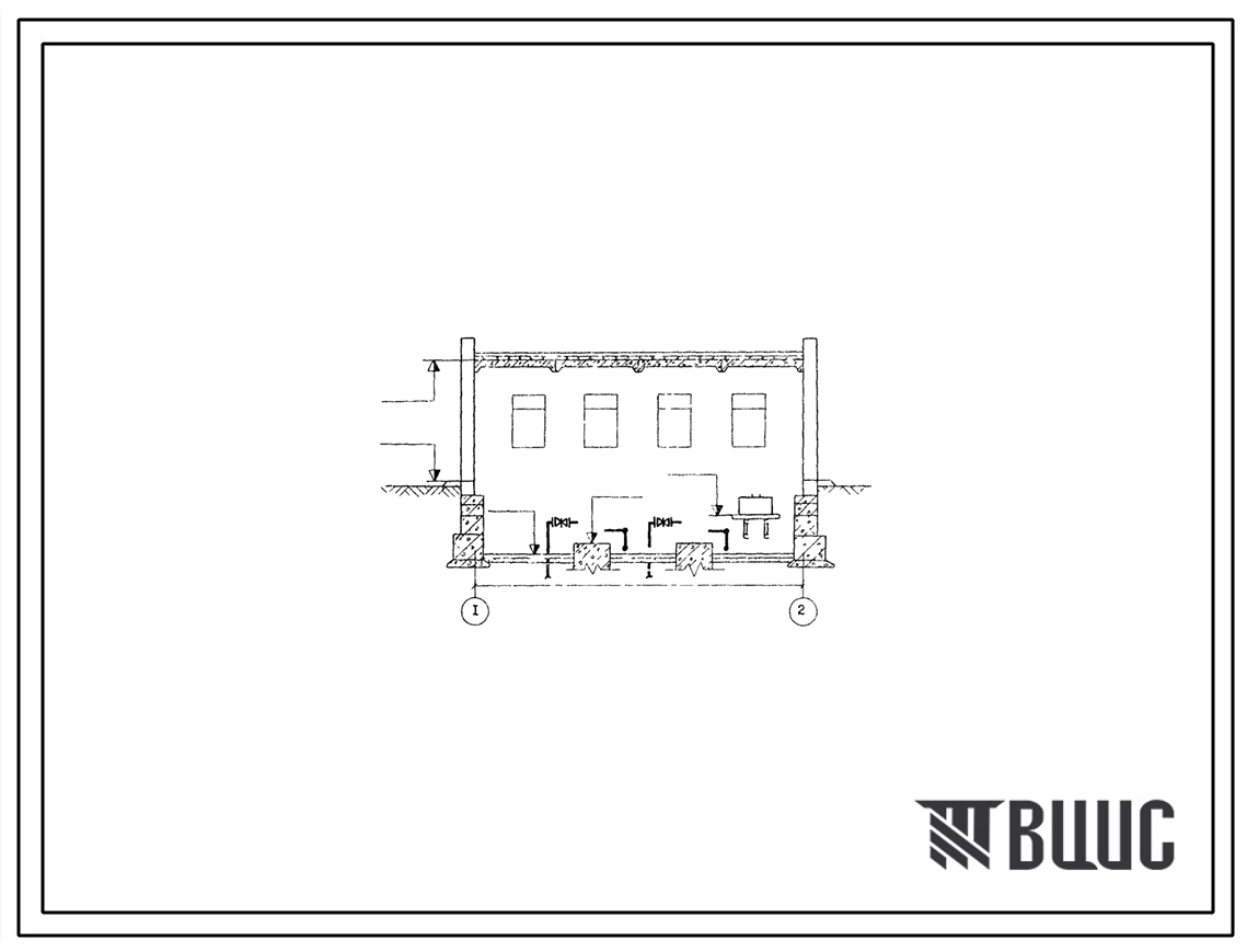 Типовой проект 901-2-105 Автоматическая насосная станция противопожарного водоснабжения производительностью 400, 500, 600, 800 и 1000 м3/ч