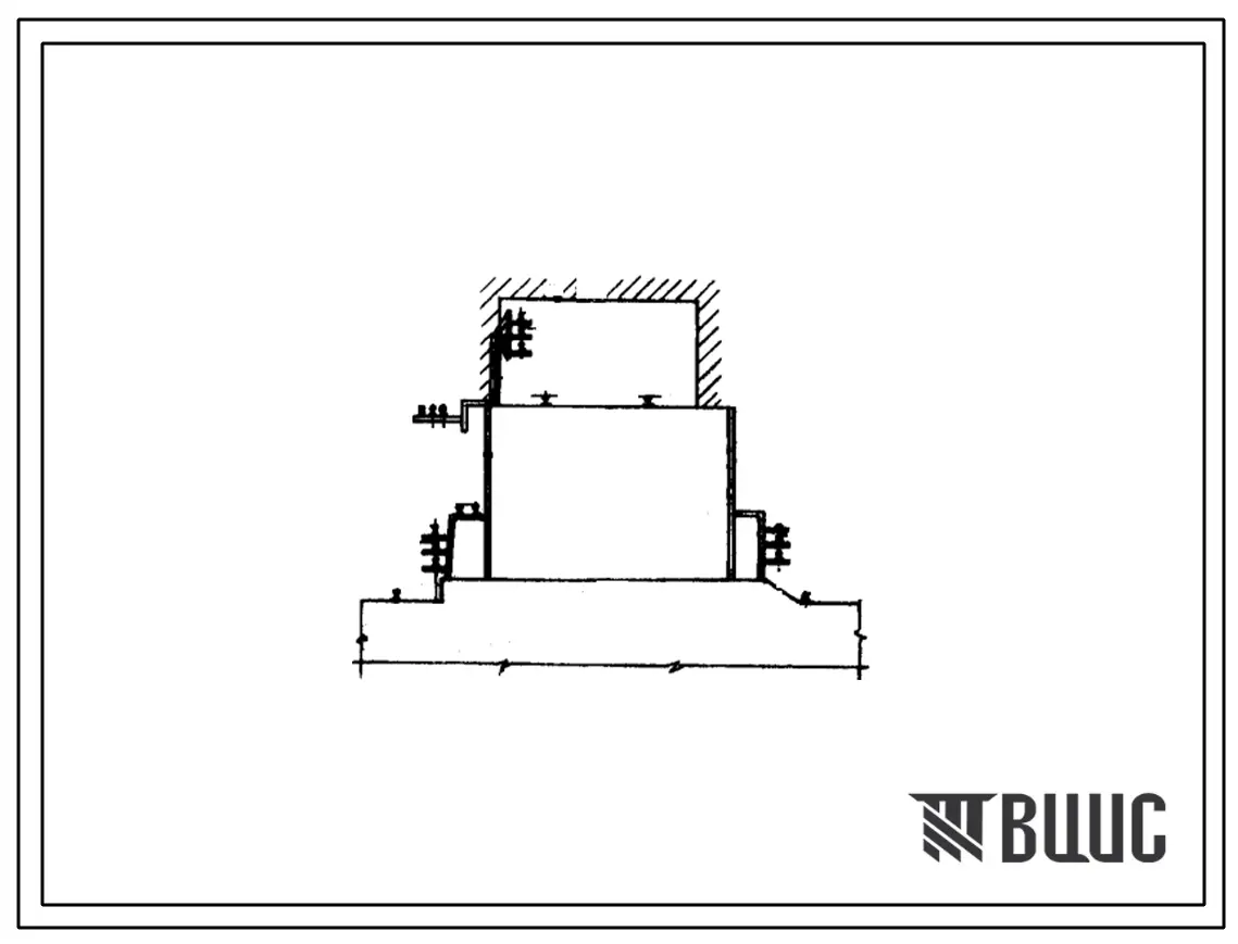 Серия 4.407-46 Установочные рабочие чертежи комплектных троллейных линий коксовых печей. Материалы для проектирования.