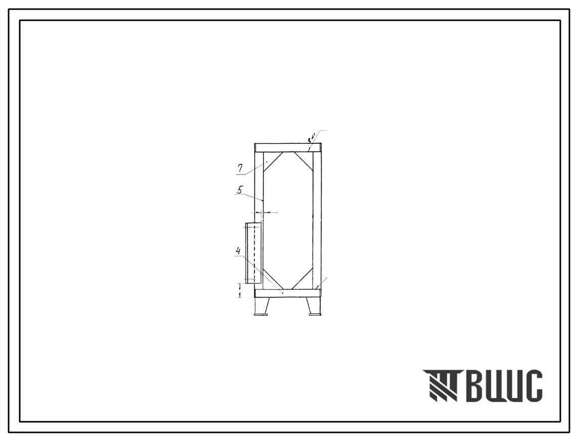 Шифр С160.82.20.80.30.400.000 Рама С160.82.20.80.30.400.000