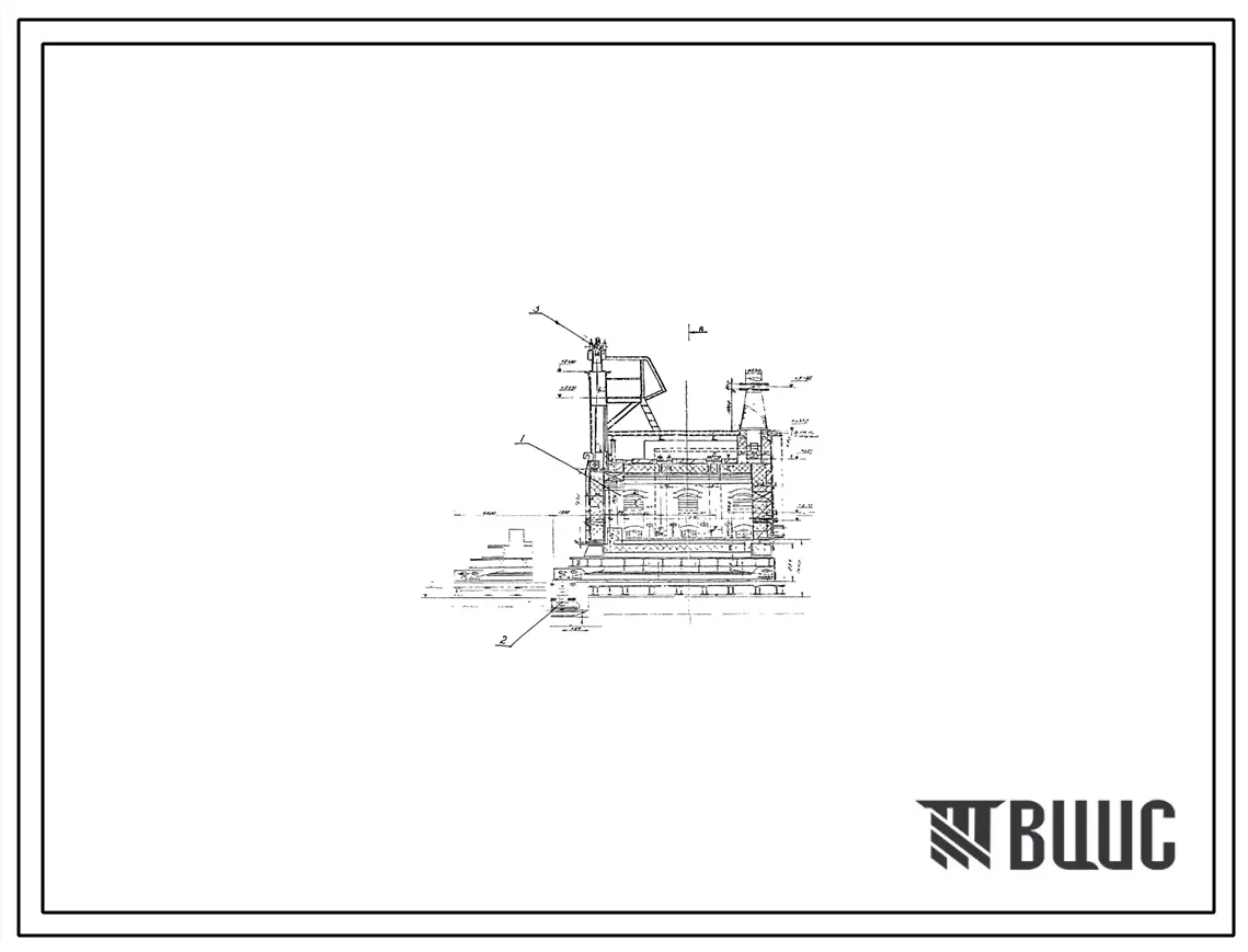 Проект 38099 Печь термическая с выкатным подом размерами 1,65х3,13 м, на газе