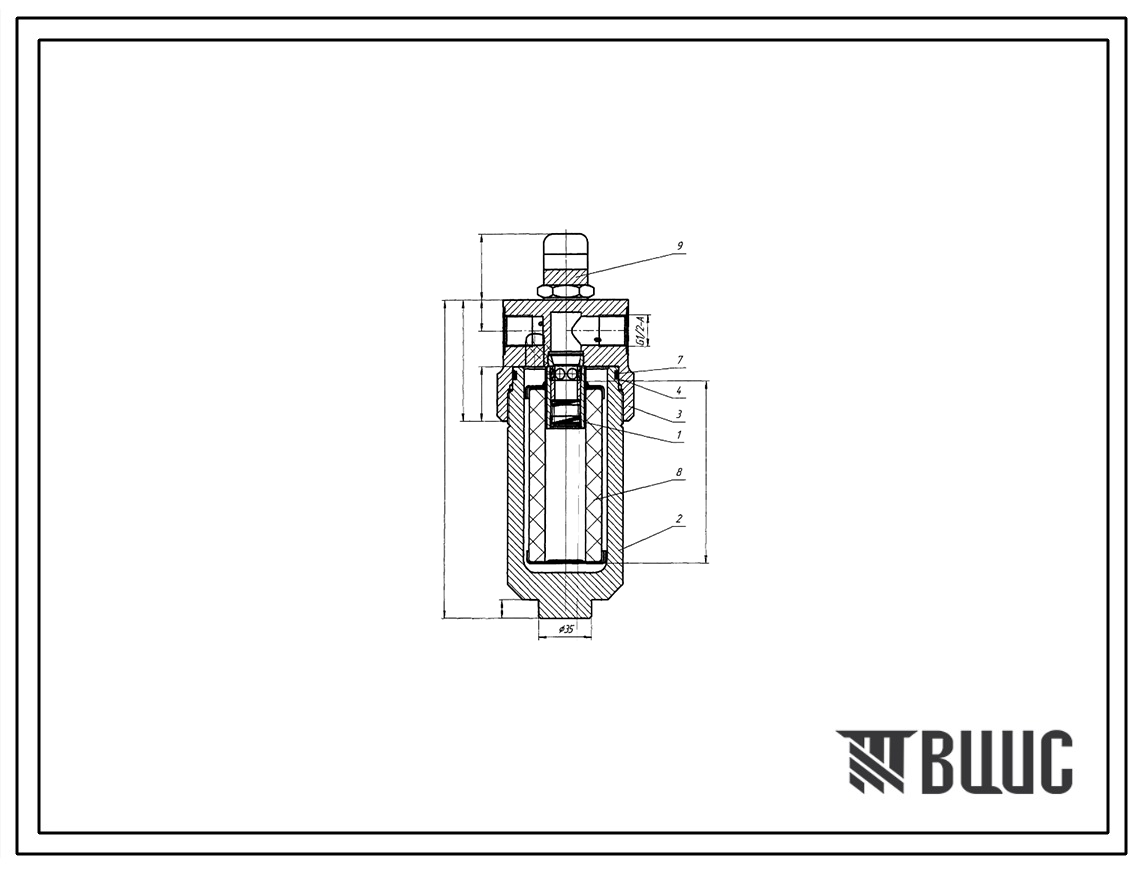 Шифр ФКНГ60-00.00 Фильтр напорный ФКНГ60-00.00